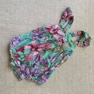 Posh Peanut Floral Romper